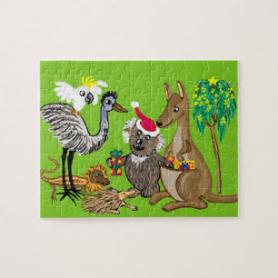 Puzzle Père Noël koala