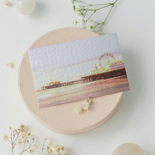 Puzzle Père Noël Monica Pier Sunrise (Créateur téléchargé)