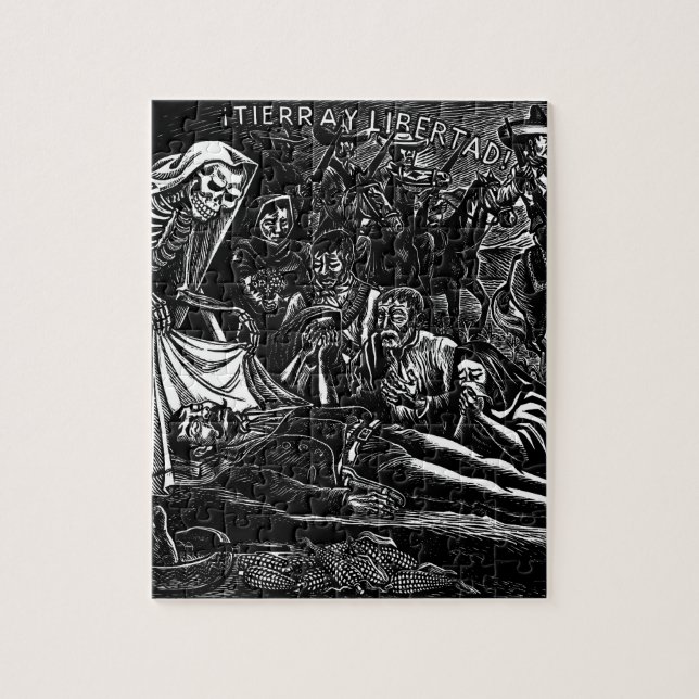 Puzzle Père Noël Muerte et le soldat C. Mexique 1951 (Vertical)