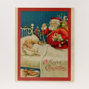 Puzzle Père Noël vintage