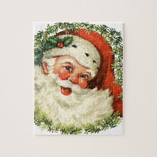 Puzzle Père Noël vintage (Vertical)