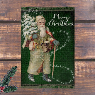 Puzzle Père Noël vintage