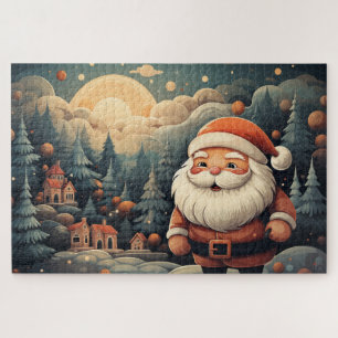 Puzzle Père Noël vous regarde