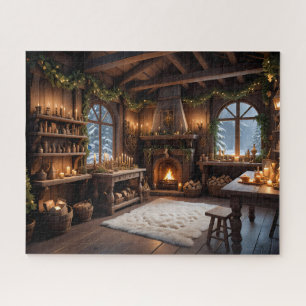 Puzzle Père Noël WorkShop