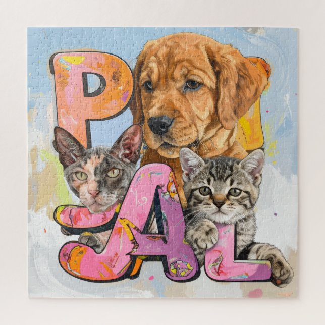 Puzzle Perfect Pals for your Toddler and Beyond (Vertical)