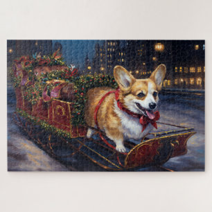 Puzzle Période festive de Noël Corgi