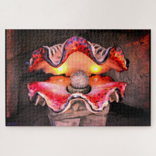 Puzzle Perle de modèle dans une coque