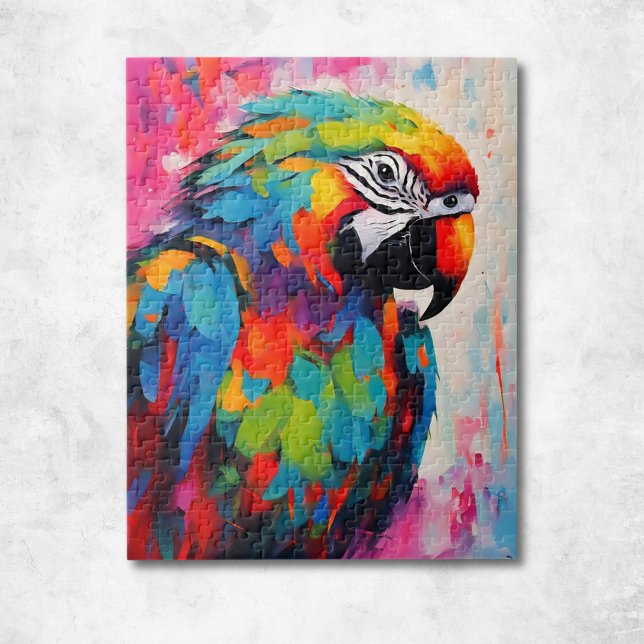 Puzzle Perroquet vibrant  (Créateur téléchargé)