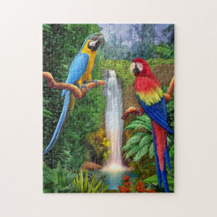 Puzzle Perroquets Tropicaux Ara