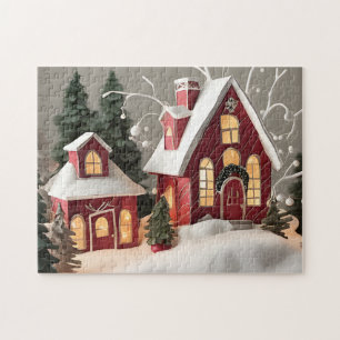 Puzzle Personnalisé 252 pièces Hiver Wonderland Fun