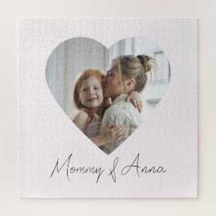 Puzzle personnalisé avec le nom et la photo de Mam