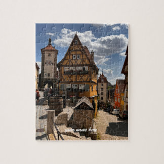 Puzzle personnalisé de Rothenburg, Allemagne