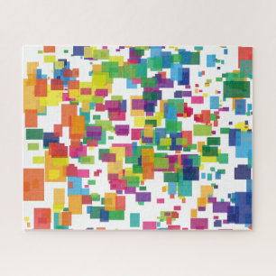 Puzzle Personnalisé Moderne Artistique Coloré Abstrait