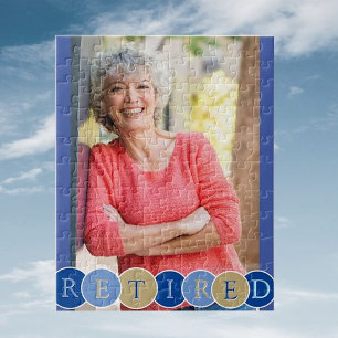 Puzzle personnalisé pour photo de retraite
