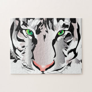 PUZZLE PERSONNALISÉ - TIGER-BLANC/GRIS
