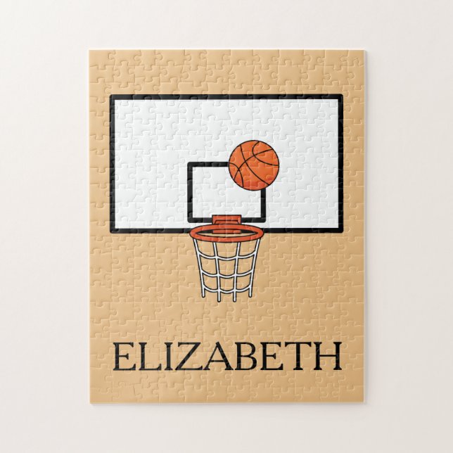 Puzzle Personnaliser le plateau de basket (Vertical)