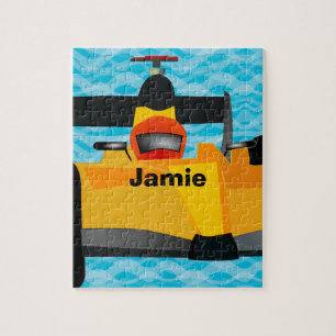 Puzzle Personnaliser Race Car Cadeaux de fête d'anniversa