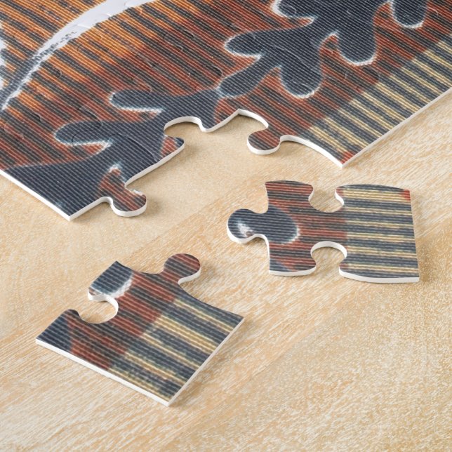 Puzzle Personnaliser rétro traditionnelle vintage (Côté)