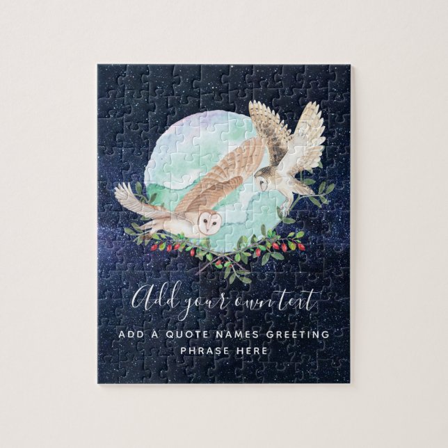 Puzzle Personnalité d'Owls (Vertical)