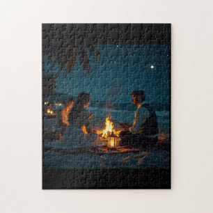 Puzzle Personnes sur la Plage