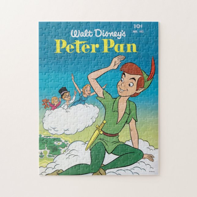 Puzzle Peter Pan de Walt Disney Vintage - Enfants (Vertical)