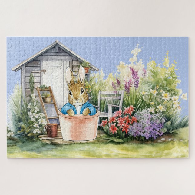 Puzzle Peter the Rabbit Garden Shed (Horizontal)