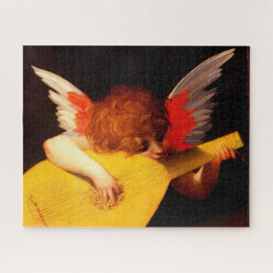 Puzzle PETIT ANGEL JOUER DE LA LUTE Musique Fabriquant Ch