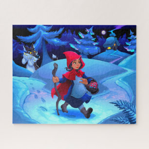 Puzzle Petit chaperon rouge Conte de fées pour enfants