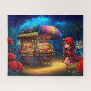 Puzzle Petit Chaperon Rouge et Loup