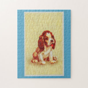 Puzzle petit chiot beagle mignon