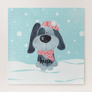 Puzzle Petit chiot, bébé