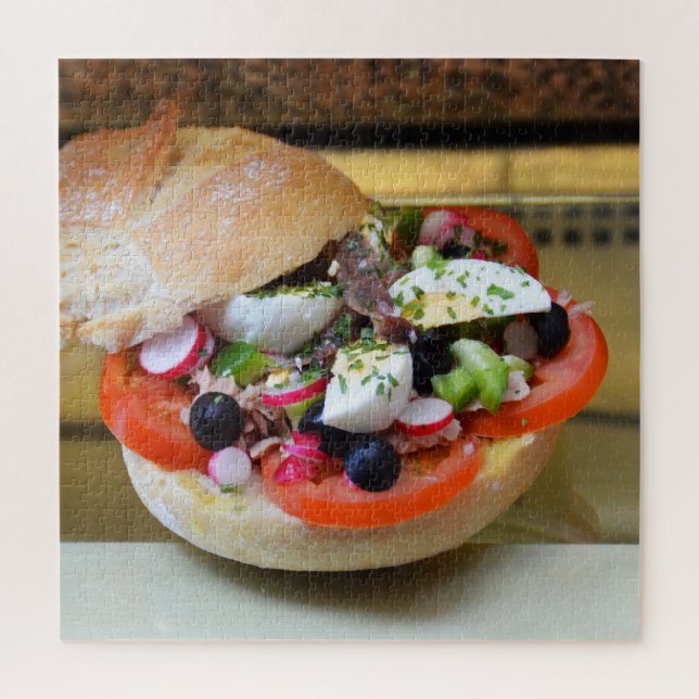 Puzzle Petit déjeuner continental (Vertical)