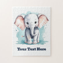 Petit éléphant personnalisable