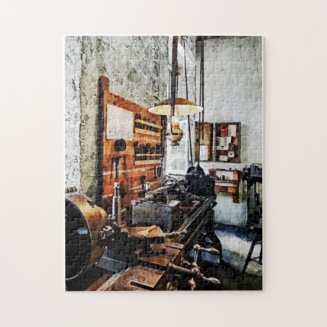 Puzzle Petit tour dans l'atelier de construction (Vertical)