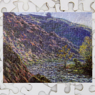 Puzzle Petite Creuse, soleil de Claude Monet