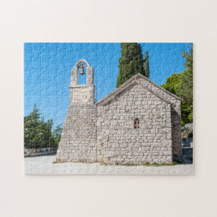 Puzzle Petite église sur la colline de Marjan près de Spl