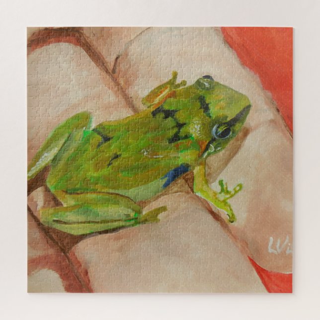 Puzzle Petite grenouille tropicale (Vertical)