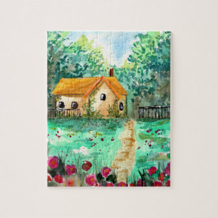 Puzzle Petite maison de jardin