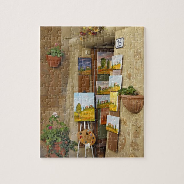 Puzzle Petite pente avec des oeuvres d'art à vendre sur l (Vertical)