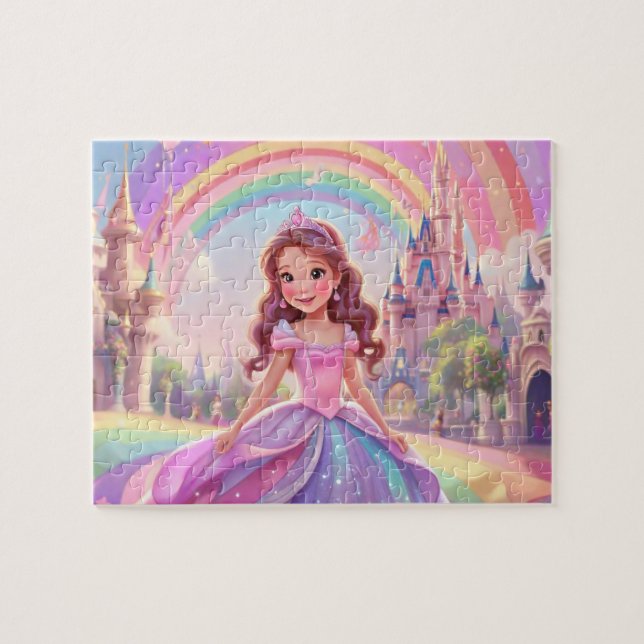 Puzzle Petite Princesse Colorée (Horizontal)