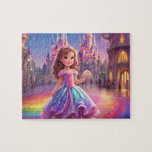 Puzzle Petite Princesse Colorée