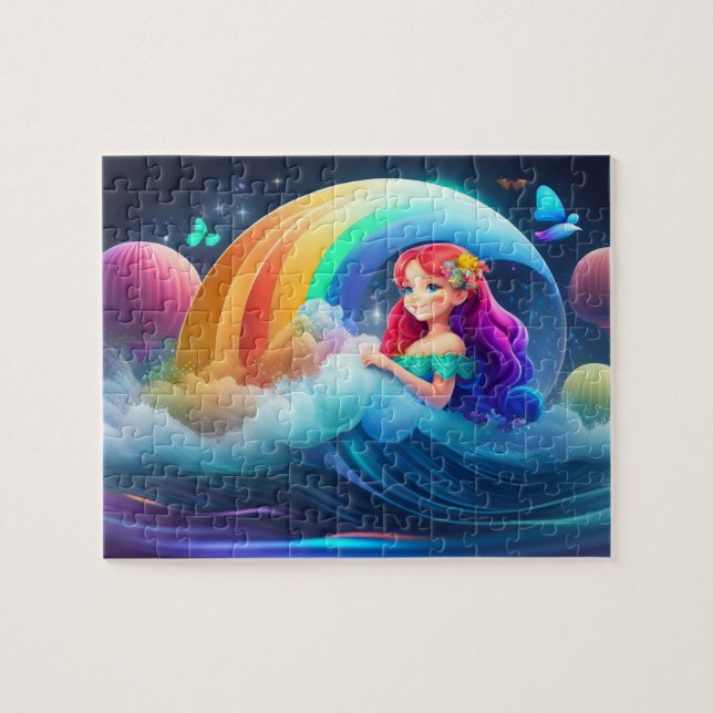 Puzzle Petite Sirène Colorée (Horizontal)