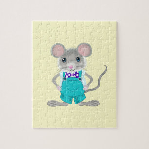 Puzzle Petite souris jolie et élégante