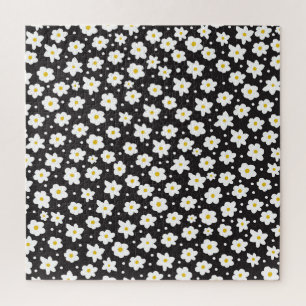 Puzzle Petites marguerites, vintage, arrière - plan sans 