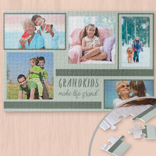 Puzzle Petits-enfants rendent la vie grandiose 5 Collage