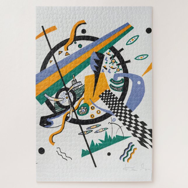Puzzle Petits Mondes IV, Abstrait, Wassily Kandinsky (Vertical)