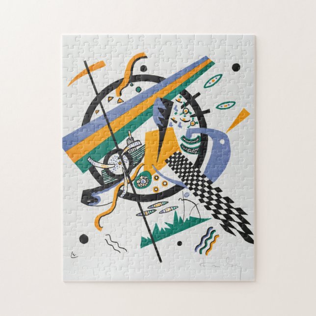 Puzzle Petits Mondes IV, Abstrait, Wassily Kandinsky (Vertical)