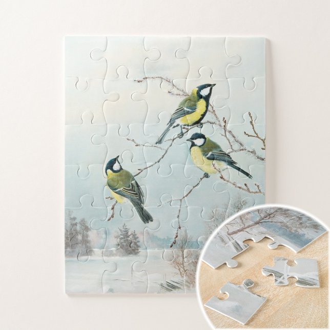 Puzzle Petits oiseaux mignons par Matti Karppanen, Oiseau (Créateur téléchargé)