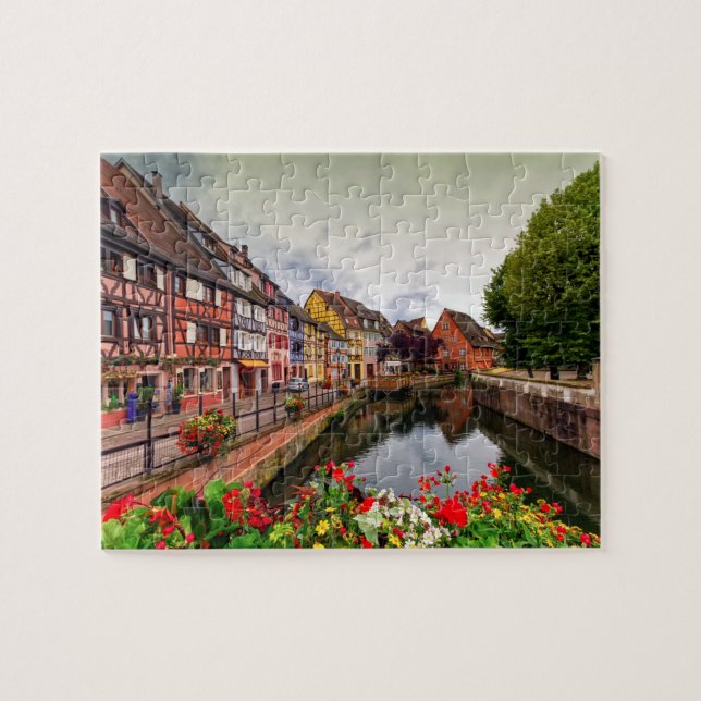 Puzzle Peu de Venise, petit Venise, à Colmar, la France (Horizontal)