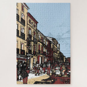 Puzzle Pezenas France Antique Market